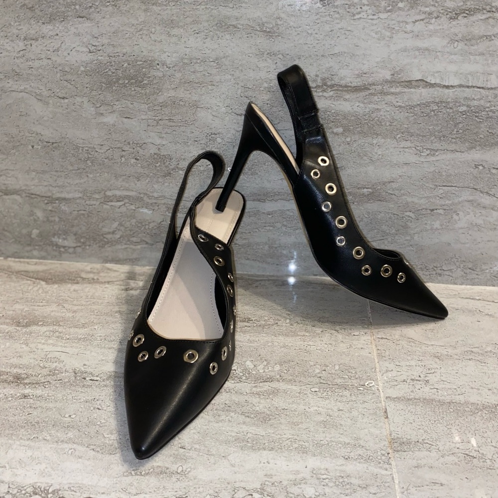 Black heels nice and comfy